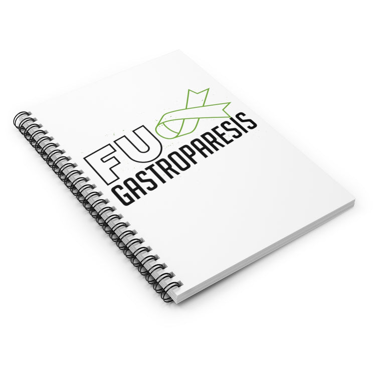 Spiral Notebook   Hilarious Gastroparesis Gastric Stasis Sickness Overcomer Humorous Digestive