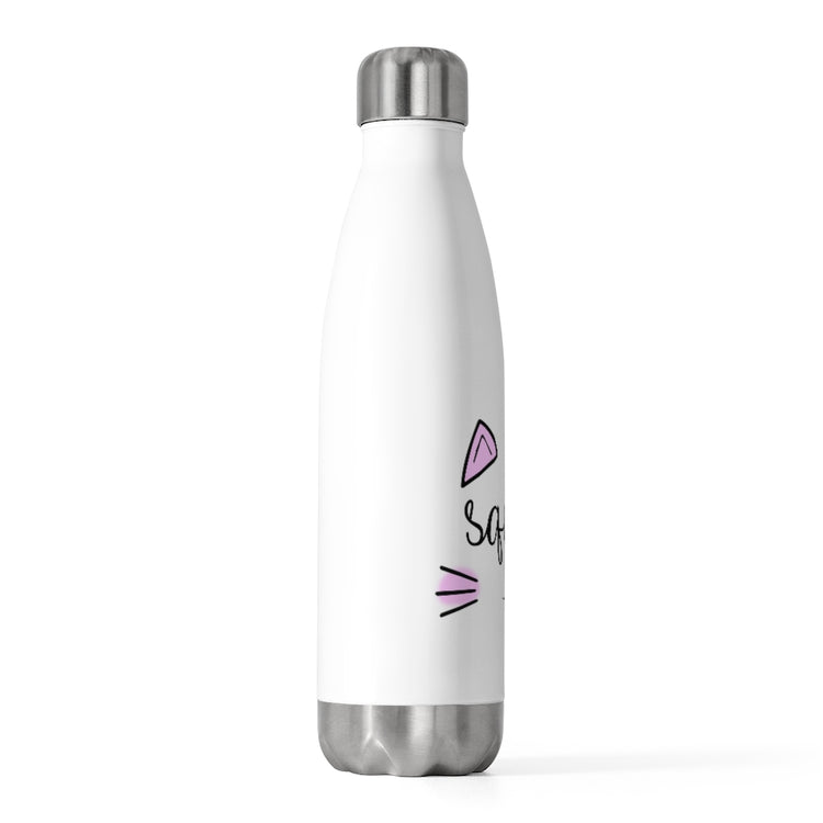 20oz Insulated Bottle  Squad Cat Bachelorette Team Bride