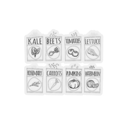 Sticker Decal Kale Garden Gardening Gift Stickers For Laptop Stickers