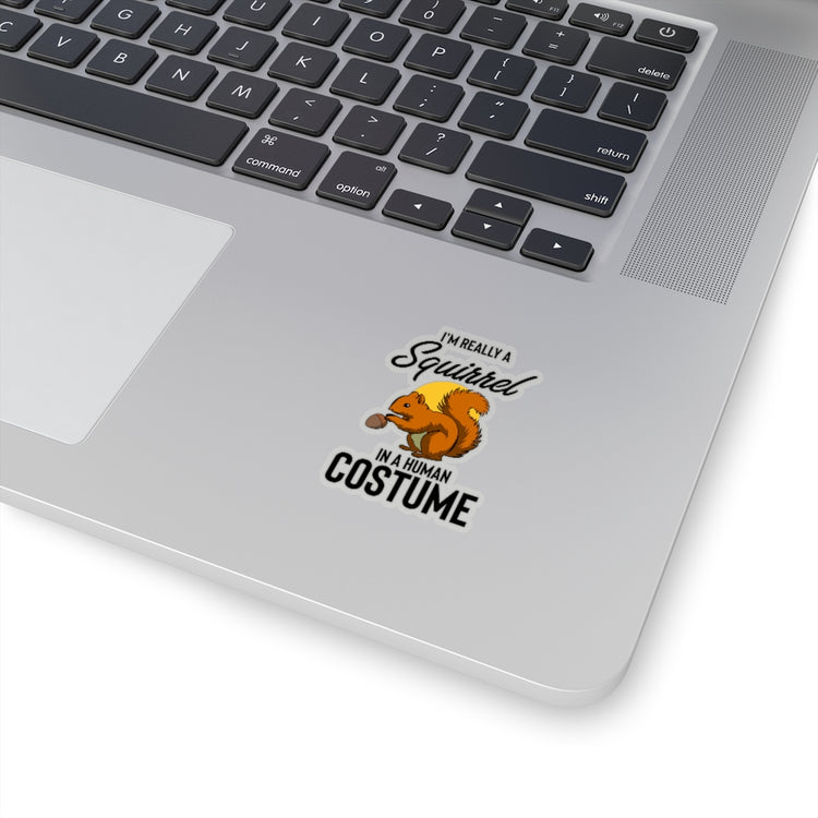 Sticker Decal All Hallows Eve Cute Animals Disguise Enthusiast Hilarious Furry Car Laptop Stickers