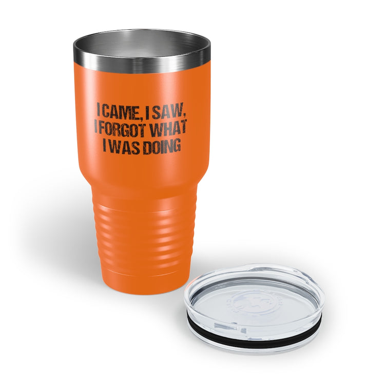 30oz Tumbler Stainless Steel Colors Humorous Forgetful Introvert Sarcastically Ironic Statements Hilarious