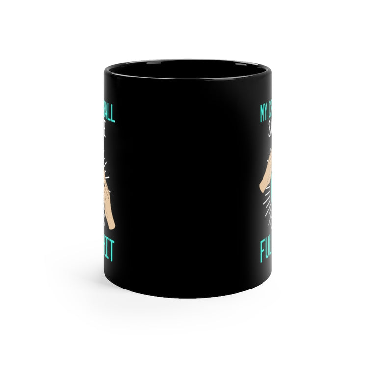 11oz Black Coffee Mug Ceramic  Novelty Says You're Full Of Shit Clairvoyant Fortune Teller Hilarious Seer Spiritualist Sarcastic Sayings Fan