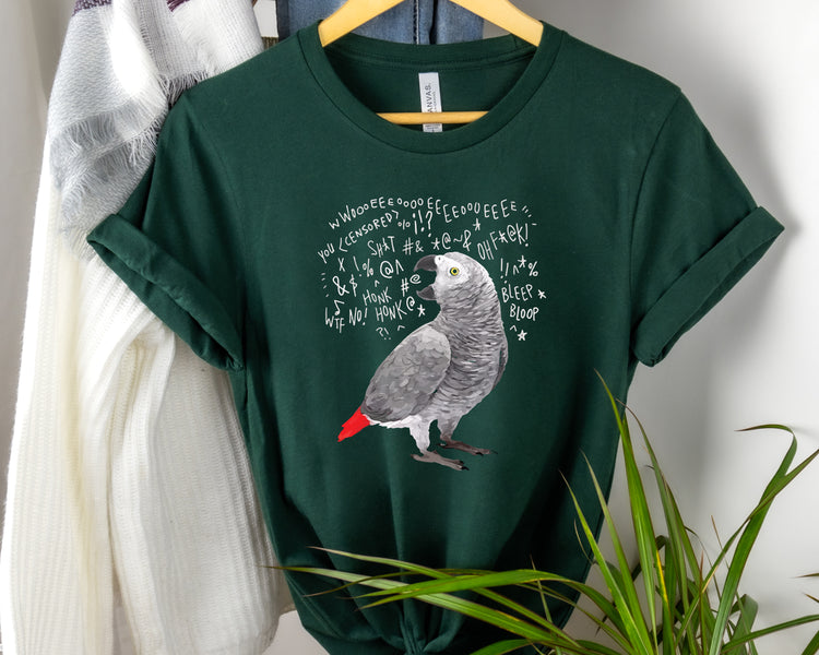 African Grey Parrot Shirt