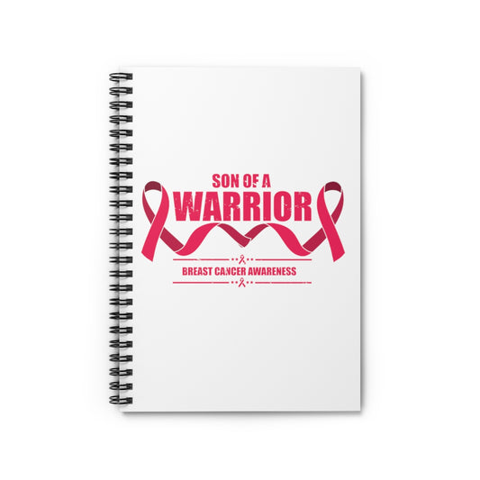 Spiral Notebook   Humorous Breast Cancer Awareness Supportive Encouraging Novelty Carcinoma