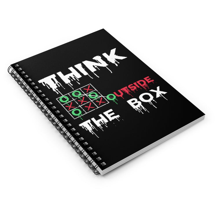 Spiral Notebook  Funny Geeky Coders Mockery Illustration Compiler Games Pun Hilarious Thinking