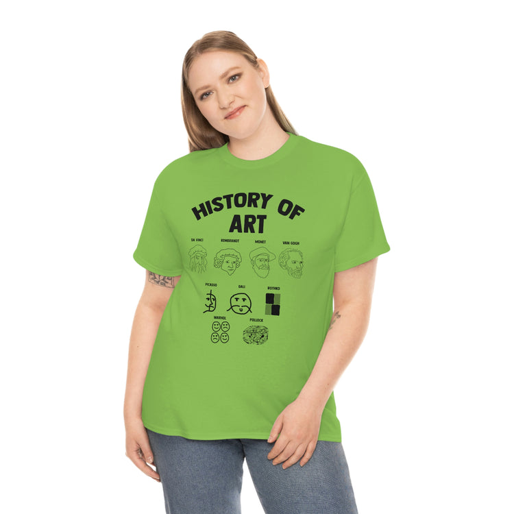 Novelty Arts Subject Instructor Professor Trainor Painter Hilarious Skill Imagination Creativity Illustrator Unisex Heavy Cotton Tee