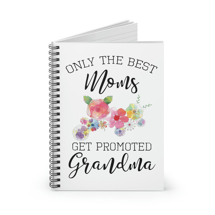 Spiral Notebook Humorous Expecting Grannies Appreciation  Statements Funny Childbearing Mommas  Nanas Mockery