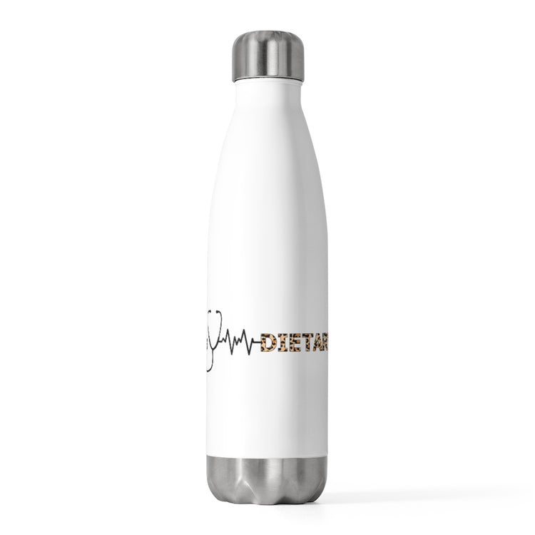 20oz Insulated Bottle Humorous Dietary Nutrient Dietician Nourishing Enthusiast Novelty Nutritionist