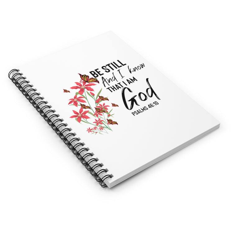 Spiral Notebook  Hilarious Religious Person Christianity Christianism Lover Humorous Holy Writ