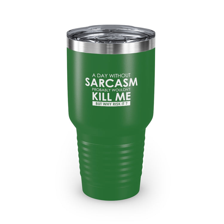 30oz Tumbler Stainless Steel Colors  Hilarious Sarcastically Living Introvert Statements Line Gag Humorous