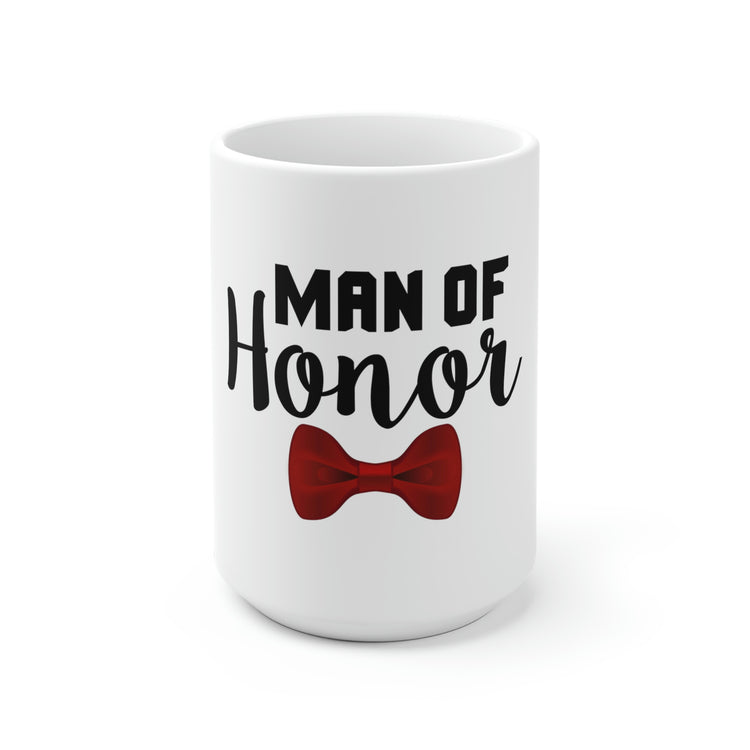 White Ceramic Mug Funny Groom Friend Wedding Bachelors Best Wedding Man  Grooms Bridal  Engagement Fiance