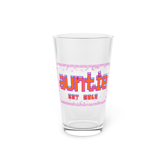 Beer Glass Pint 16oz  Uncle | Auntie  | Auntie Gift Family Reunion  | Aunt  |