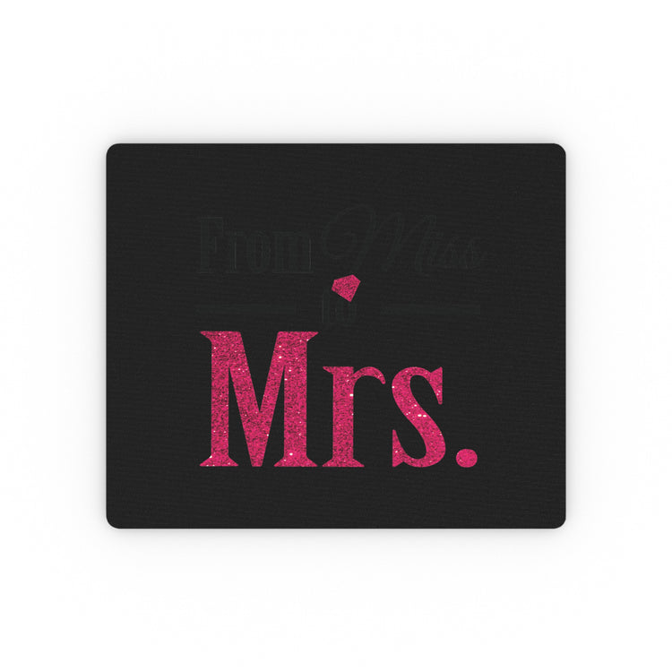 From Miss To Mrs | With All My Favorite Bitches | Wifey Shirt | Just Married Shirts | Future Mrs Shirt | Bridal Shower | Bachelorette Party Rectangular Mouse Pad