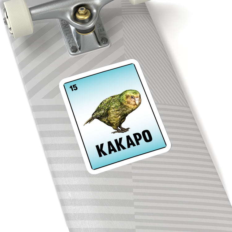 Sticker Decal Humorous Kakapo Owl Parrots Card IllustrationStickers For Laptop Car