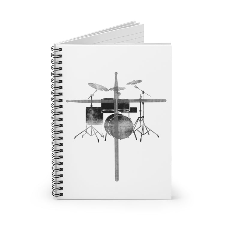 Spiral Notebook Hilarious Batons Christianity Beaters Catholic Novelty Drummist Christianism Men Women