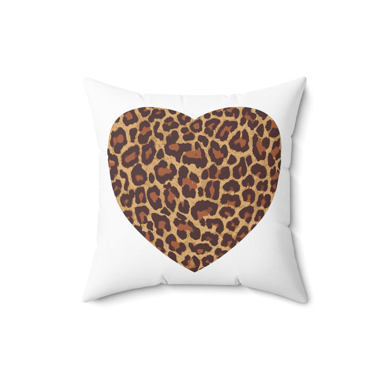 Proud Zoo Keeper Cheetah Wilderness Cat Spun Polyester Square Pillow