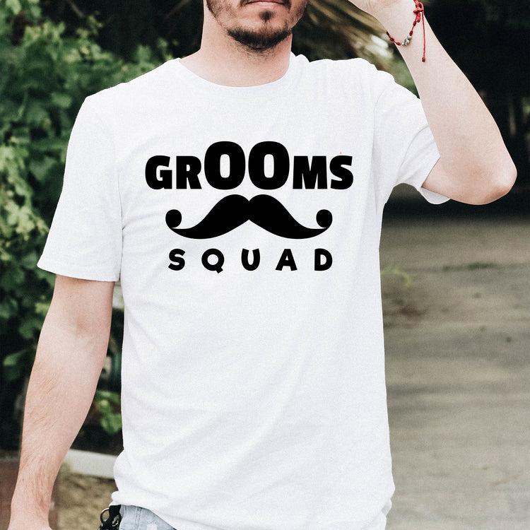 Funny Groom Squad Wedding Bachelors Mustache Wedding Hilarious Grooms Bridal Sayings Engagement Fiance