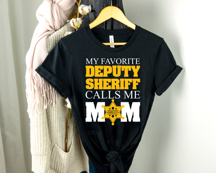 Cute Glad Mom County Officer Beloved Subordinate Tee Shirt