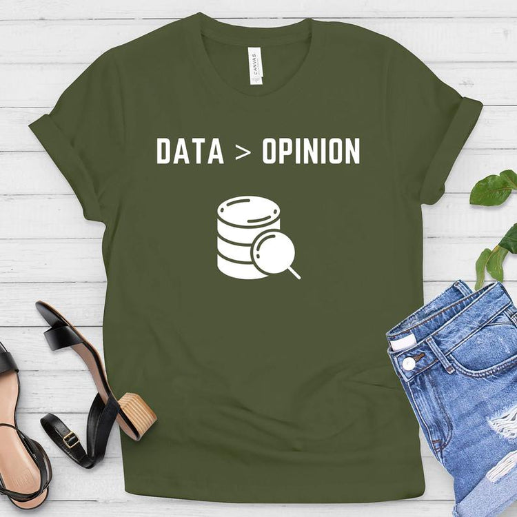 Data Opinion Programming Shirt