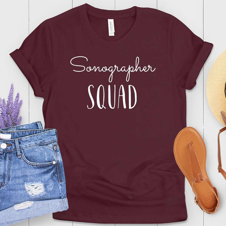 Sonographer Squad Shirt