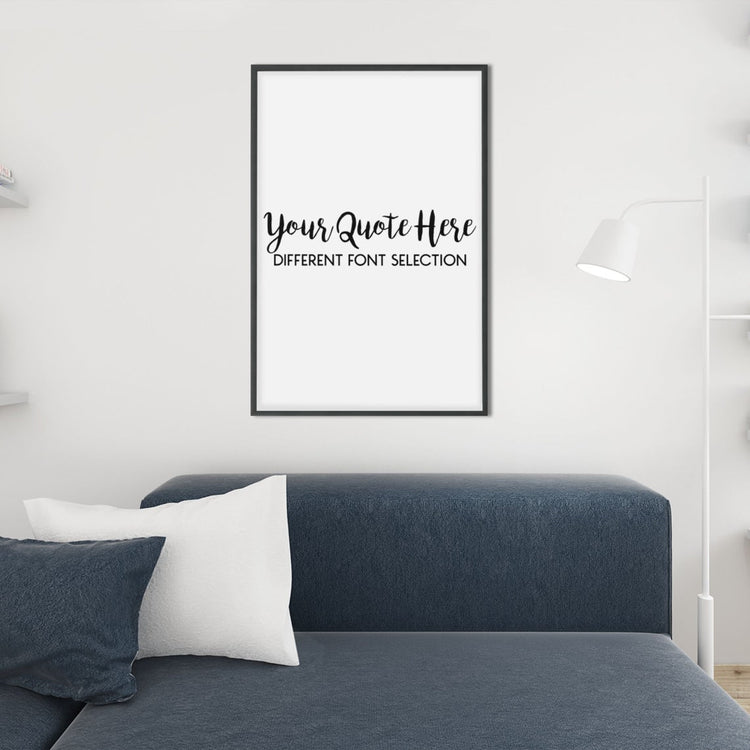 Make Your Own Custom Wall Art Inspirational Quote Sign