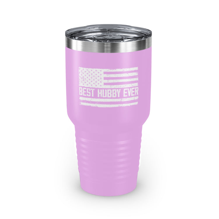 30oz Tumbler Stainless Steel Colors Supportive Husband Boyfriend Marriage Patriotic Humorous Couple Wedding Anniversary Boyfriend