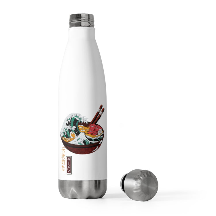 20oz Insulated Bottle Humorous Flavored Ramen Noodles Graphic Pun