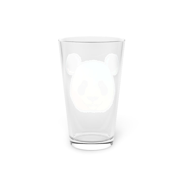 Beer Glass Pint 16oz  Novelty Panda Ailurus Animals Fan Fulgens Natures Enthusiast Humorous Pandas