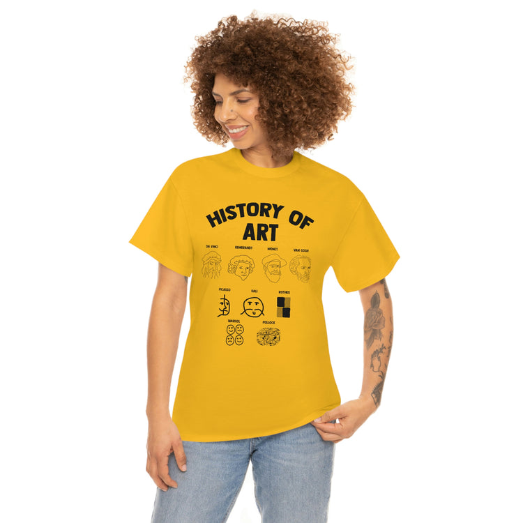 Novelty Arts Subject Instructor Professor Trainor Painter Hilarious Skill Imagination Creativity Illustrator Unisex Heavy Cotton Tee