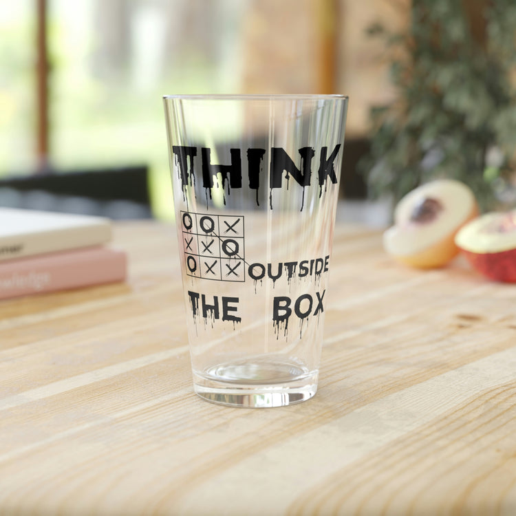 Beer Glass Pint 16oz Funny Geeky Coders Mockery Illustration Compiler Games Hilarious Thinking Innovatively Developers