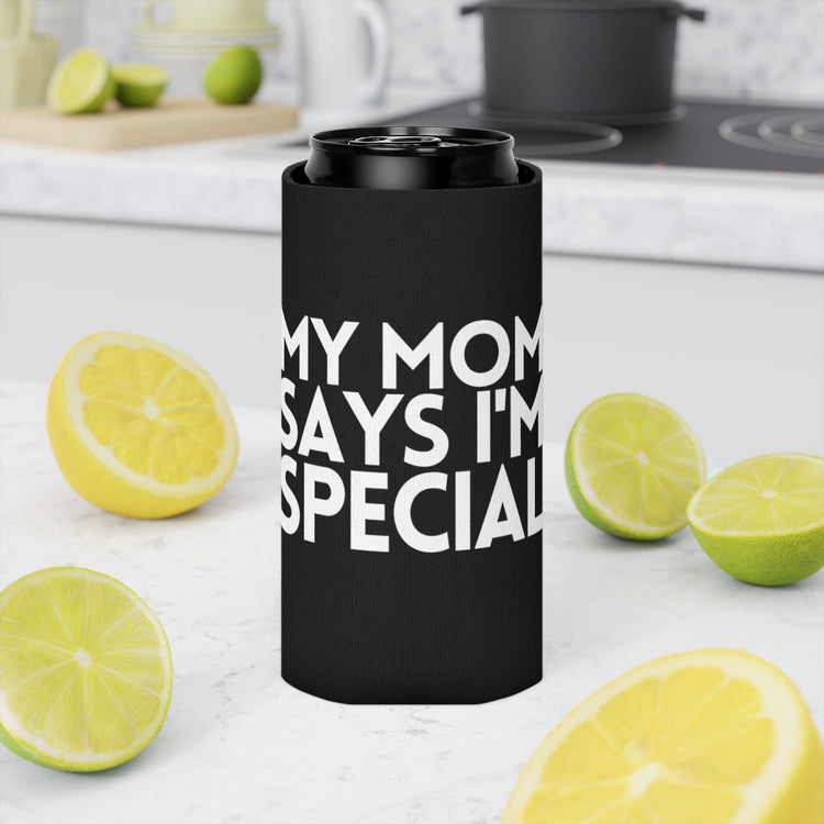 Beer Can Cooler Sleeve Inspirational Mommy's Favorite Kiddo Uplifting Statements Motivational