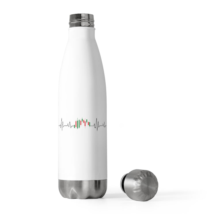 20oz Insulated Bottle Trading Heartbeat Millionaire Aspirations