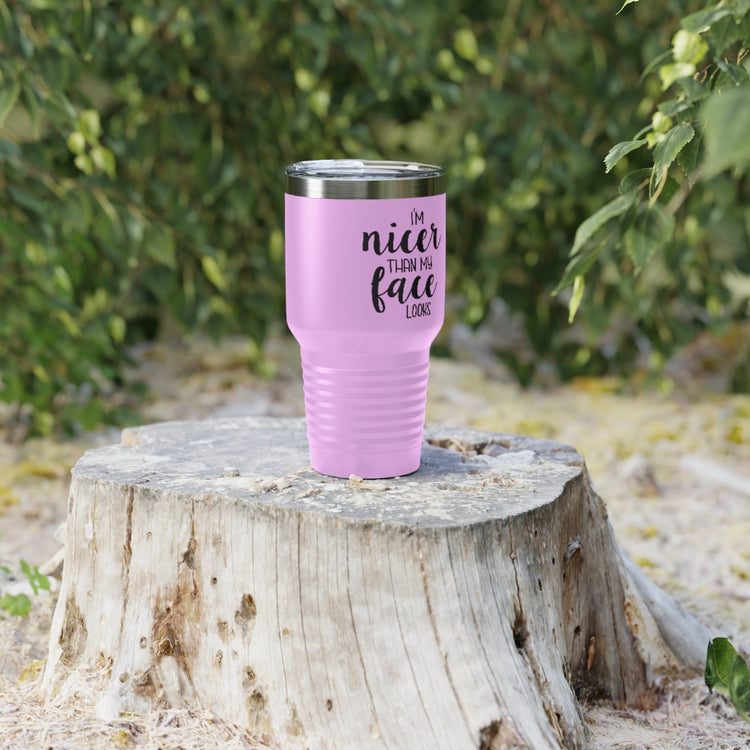 30oz Tumbler Stainless Steel Colors  Humorous Sassiest Introverts Mocking Statements Puns Line Hilarious Awkwardly