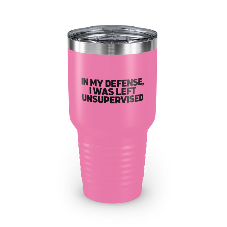 30oz Tumbler Stainless Steel Colors Humorous Sarcastic Troublemakers Defensive Statements Pun Hilarious