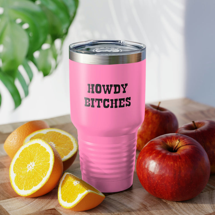 30oz Tumbler Stainless Steel Colors Funny Howdy Wedding Entourages Bridal Sayings Girl Bride Countryside Engagement