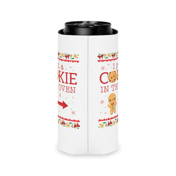 Beer Can Cooler Sleeve Motivational Christmastide Parenting Puns Inspirational Daddies Appreciation Graphic