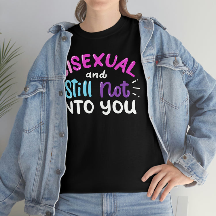 Novelty Homosexuality Bisexuality Homosexual Hilarious LGBT Bi Enthusiast Men Women T Shirt Unisex Heavy Cotton Tee