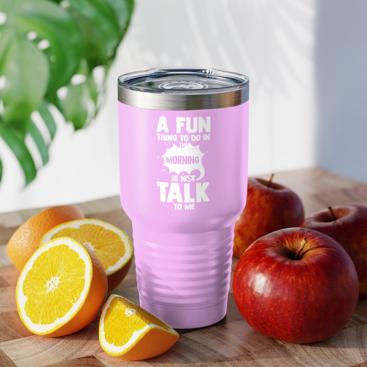 30oz Tumbler Stainless Steel Colors Hilarious People Preferring Quietness Loners Expression Pun Humorous Introverts