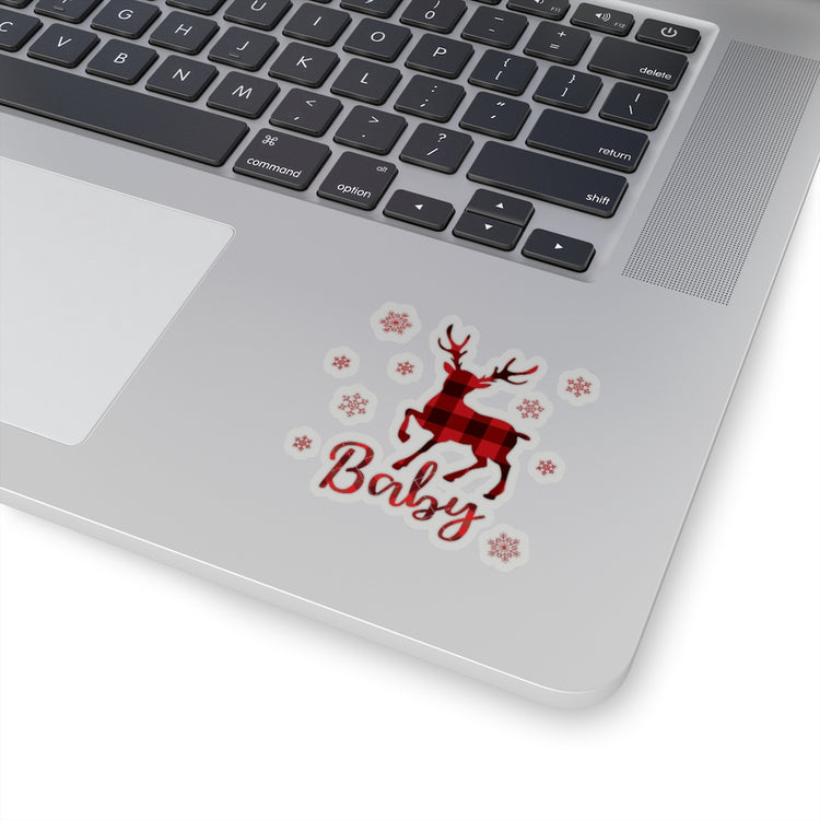 Sticker Decal Christmas Reindeer Family  | Mommy And Me  | Father Daughter Gift |Stickers For Laptop Car