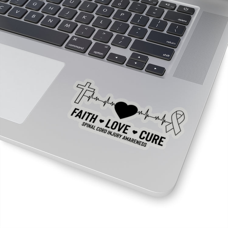 Sticker Decal Hilarious Spinal Cord Injury Awareness Sickness Fighter Humorous Spine Column Stickers For Laptop Car
