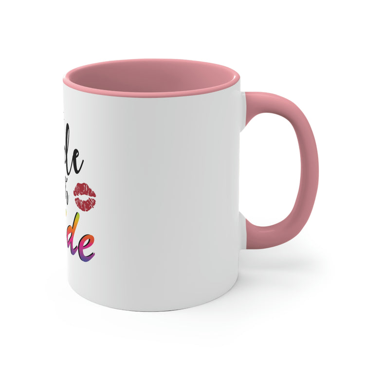 11oz Accent Coffee Mug Colors Humorous LGBTQ Bridal Appreciation  Graphic Puns Hilarious Supportive Bridesmaid