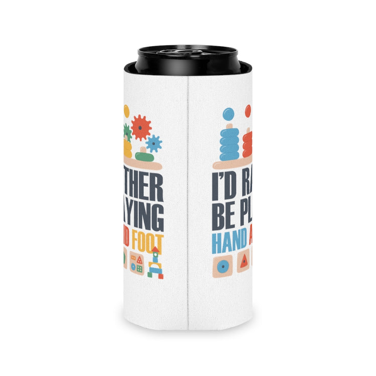 Beer Can Cooler Sleeve Humorous Teammates Playing Sarcastic Statements Mockeries Hilarious Coaches