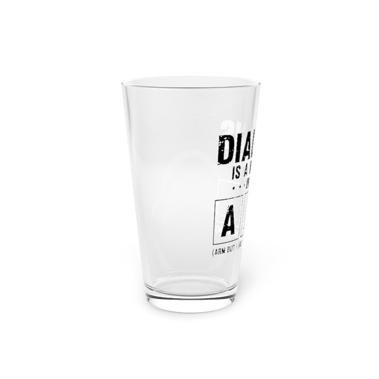 Beer Glass Pint 16oz  Humorous Surgery Transplantation Implant Operation Organs Humorous Dialysis