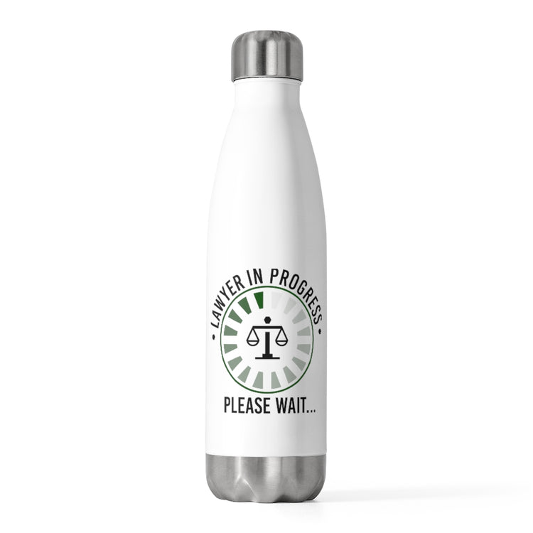 20oz Insulated Bottle Novelty Undergraduate Upcoming Legal Practitioner attorney Humorous Legislation