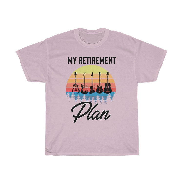 Humorous My Retirement Plan Rock-And-Roll Music Enthusiast Novelty Retired