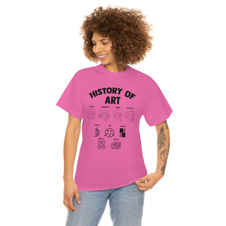 Novelty Arts Subject Instructor Professor Trainor Painter Hilarious Skill Imagination Creativity Illustrator Unisex Heavy Cotton Tee