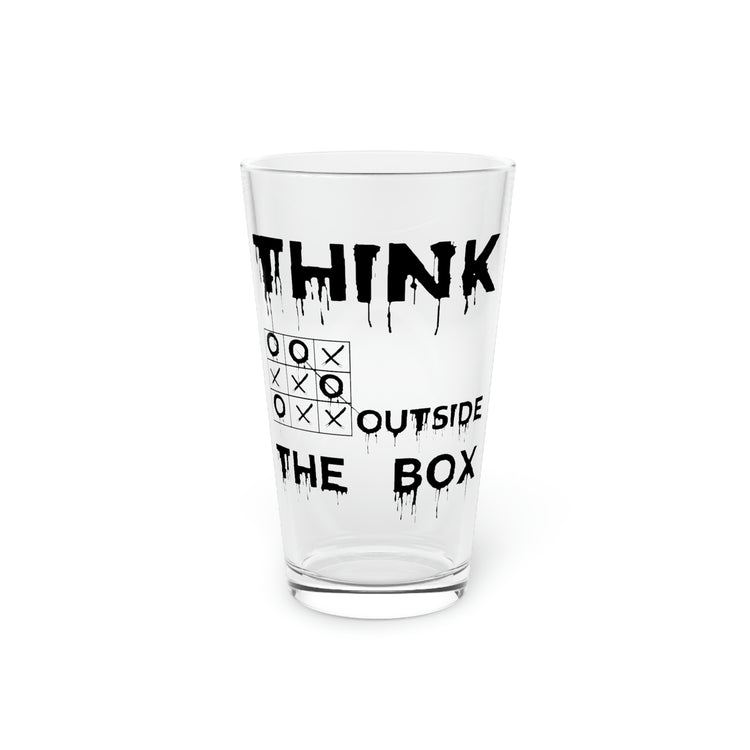 Beer Glass Pint 16oz Funny Geeky Coders Mockery Illustration Compiler Games Hilarious Thinking Innovatively Developers