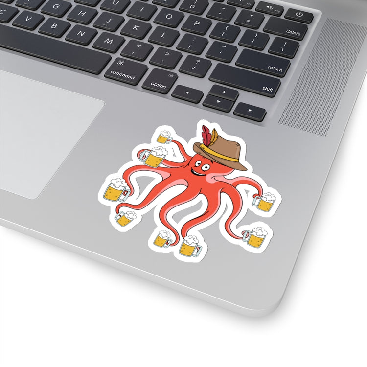 Sticker Decal Hilarious Octo Fermented Alcoholic Beverages Fair Jamboree Humorous Brew Stickers For Laptop Car