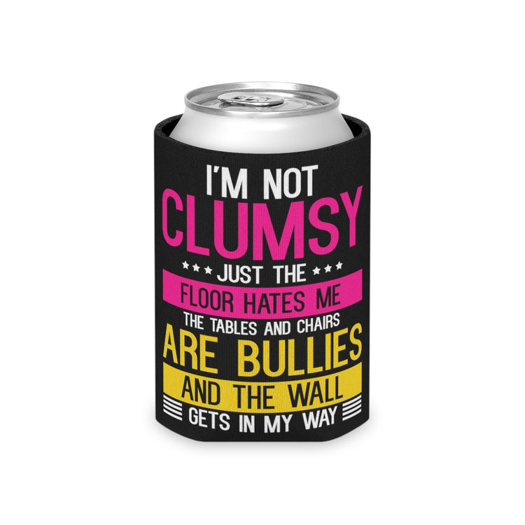 Beer Can Cooler Sleeve Hilariors Awkward Clumsy Sarcasm Laughter Sarcastic Ridicule Hilarious Sloppy Humors Chuckle Sloppy Unwieldy Derision