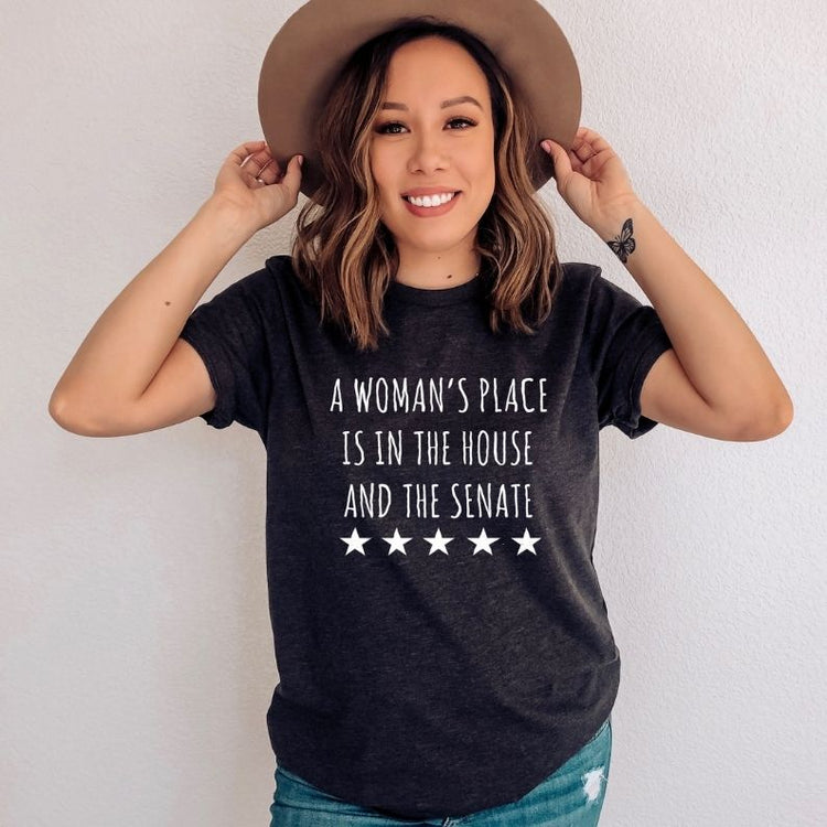A Woman's Place Is In The Senate Feminist Shirt